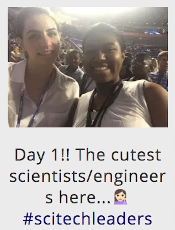 Social media post 5 from Summit delegates and parents