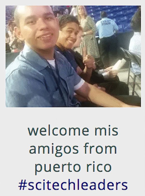 Social media post 6 from Summit delegates and parents