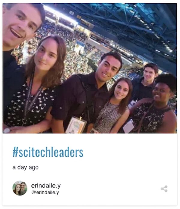 Social media post 3 from Summit delegates and parents