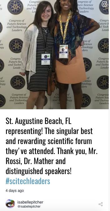 Social media post 5 from Summit delegates and parents